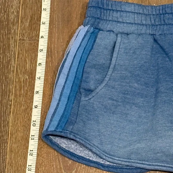 Aviator Nation Blue Cotton Athletic Shorts NWOT - Picture 4 of 6